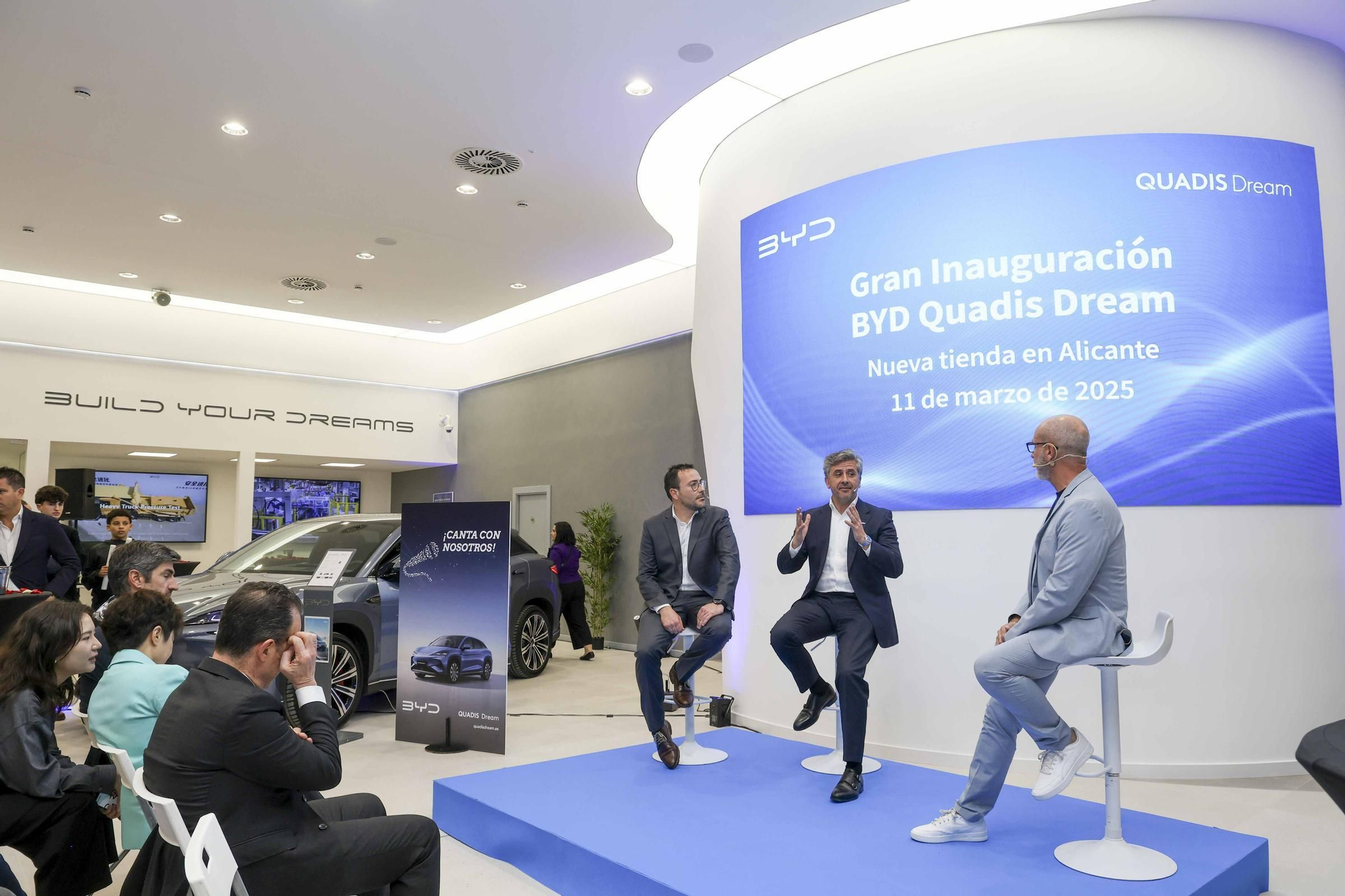 QUADIS Dream inaugura el primer centro BYD en Alicante.