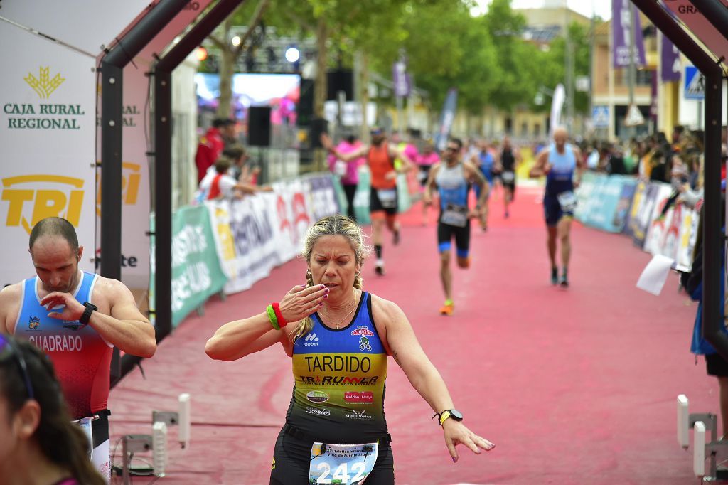 Llegada del triatlón de Fuente Álamo (I)