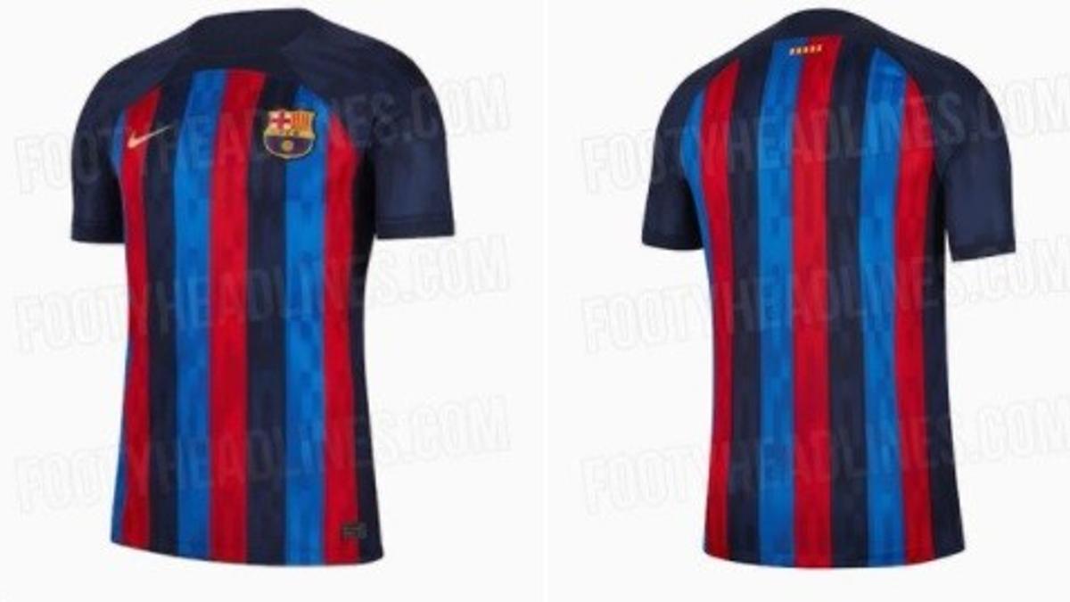 Se filtró la nueva camiseta de Barcelona ¡con los colores de Real