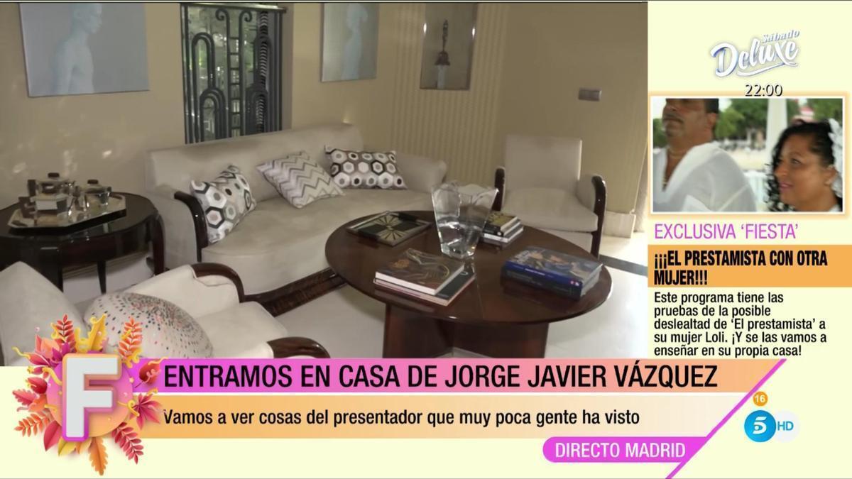 Así es (por dentro) la casa de Jorge Javier Vázquez: Telecinco  se cuela dentro de la mansión y muestra estas imágenes