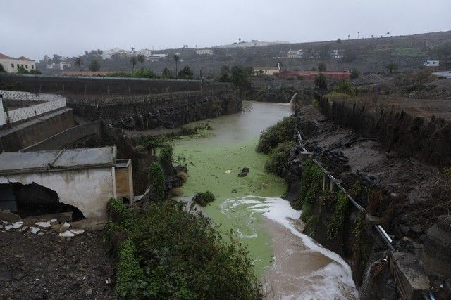 Domingo de lluvias en Gran Canaria por el paso de la tormenta 'Hermine'