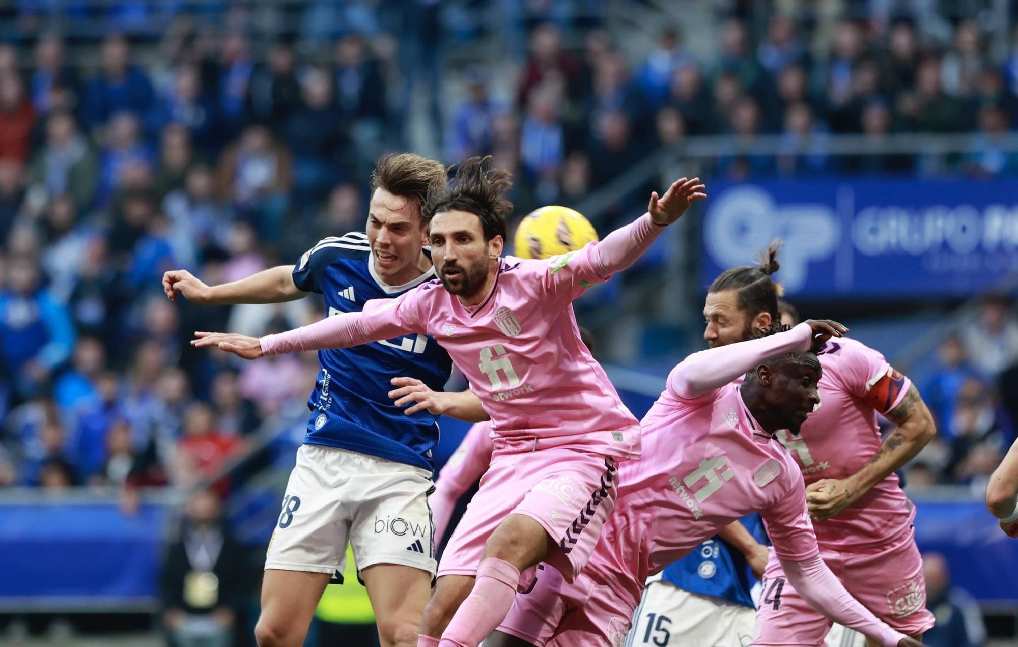 Así fue el partido entre el Real Oviedo y el Eldense