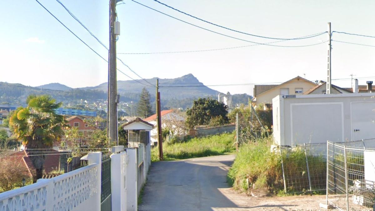Camiño Eixón, lugar donde ocurrieron los hechos.