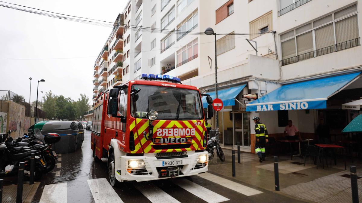 Las mejores fotos de la tormenta en Ibiza