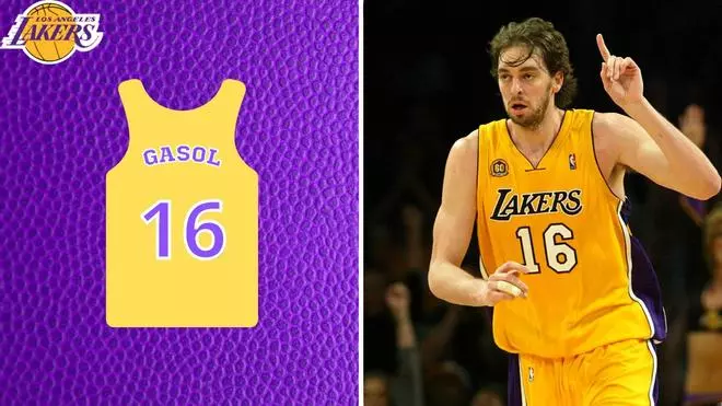 Estas son todas las camisetas retiradas en Los Angeles Lakers