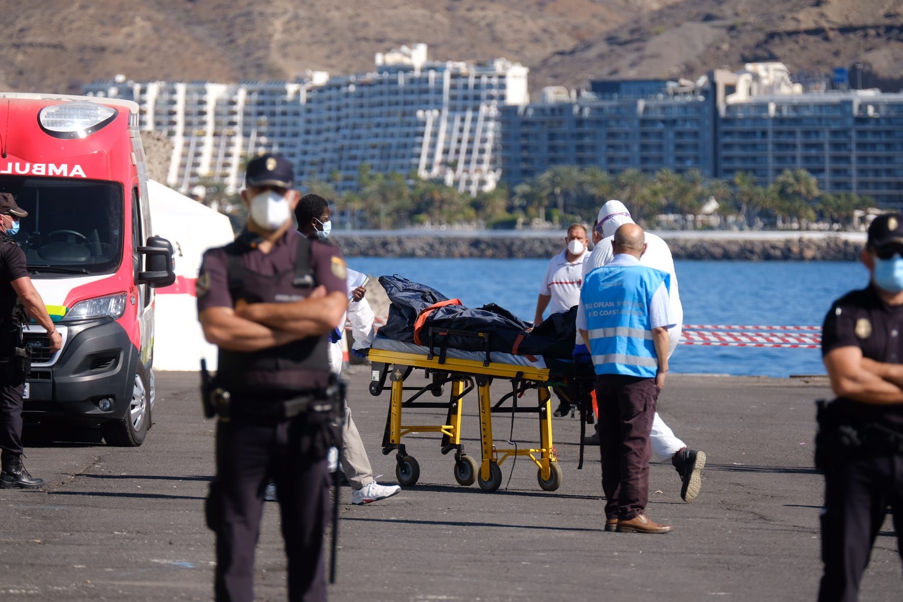 Llegada de una patera a Gran Canaria (26/04/22)