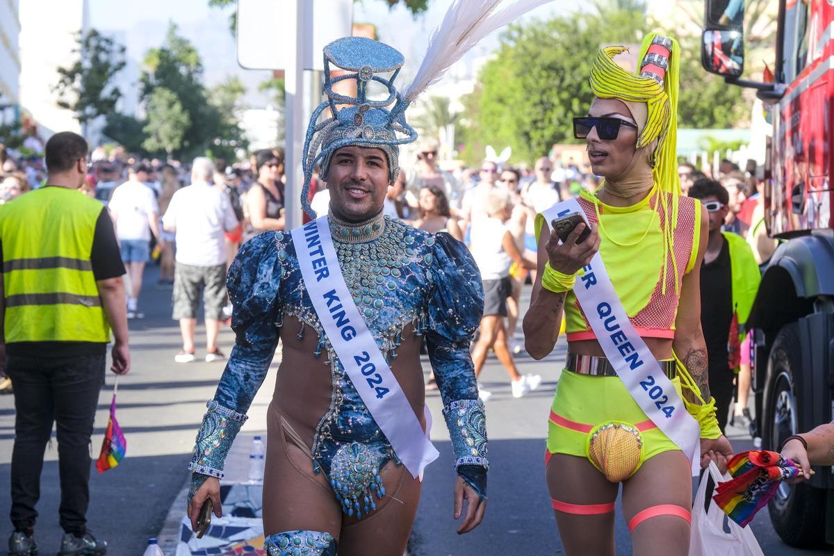 Caminata del Winter Pride Maspalomas | 09/11/2024  | 09/11/2024 | Fotógrafo: José Carlos Guerra