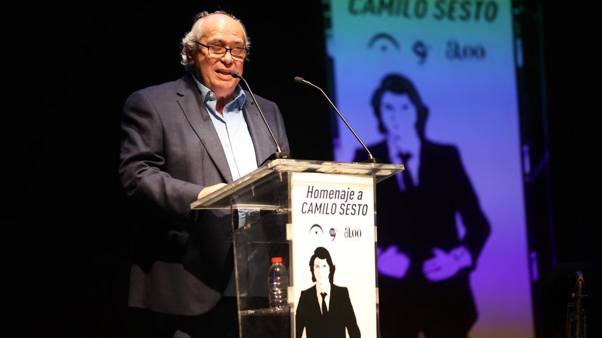 Presentación del libro de Camilo Sesto.