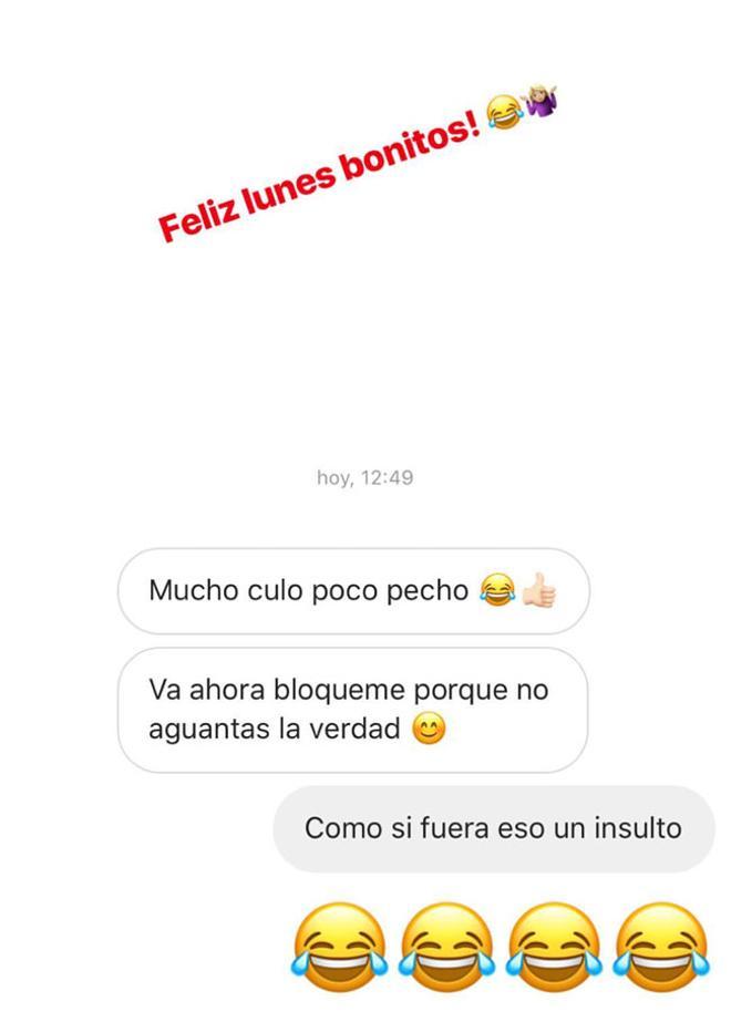 Comentarios en el Instagram de Laura Escanes