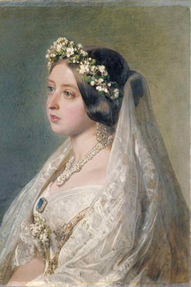 Victoria de Inglaterra, 1847 el día de su boda