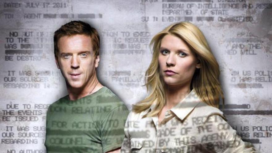 Claire Danes y Damian Lewis protagonizan &#039;Homeland&#039;.