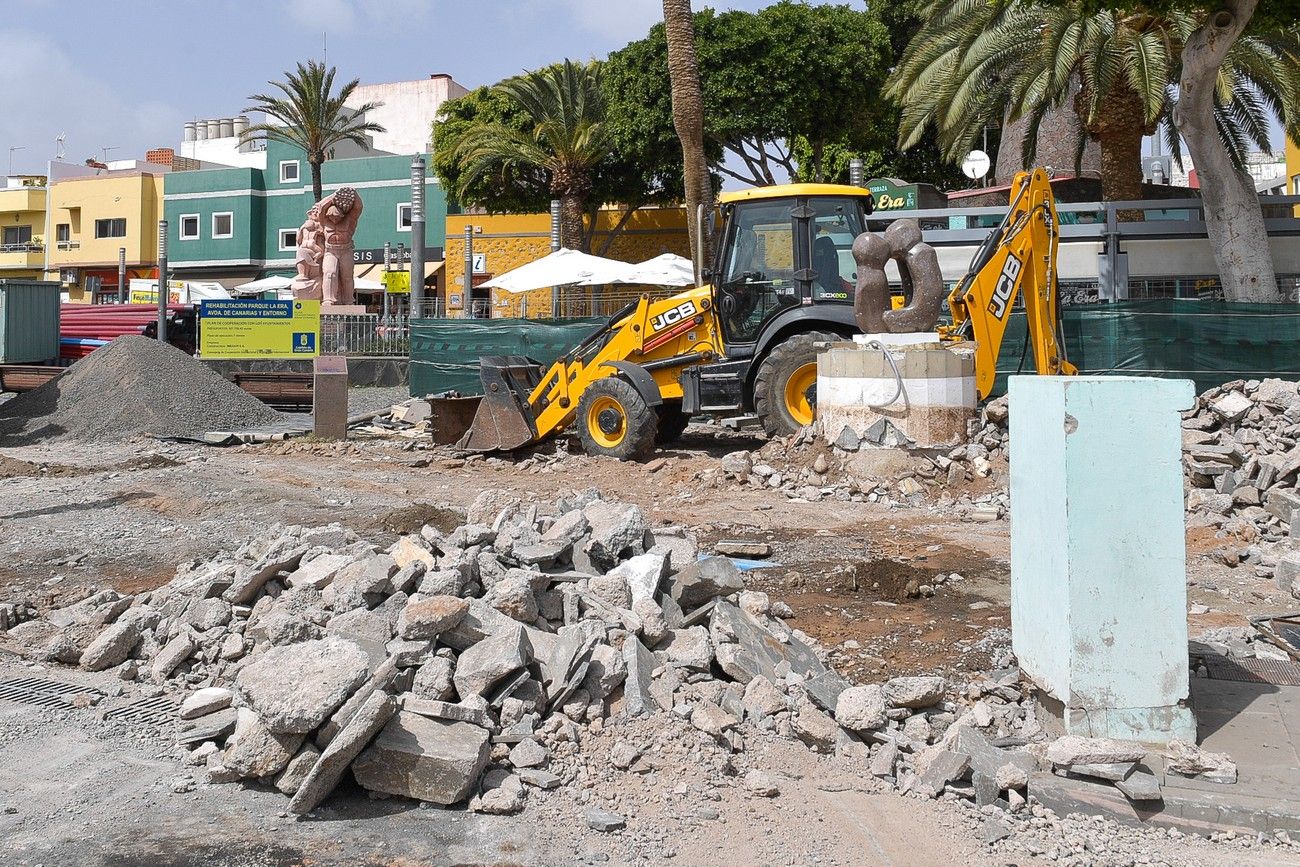 Remodelación del parque de la Era, en Vecindario