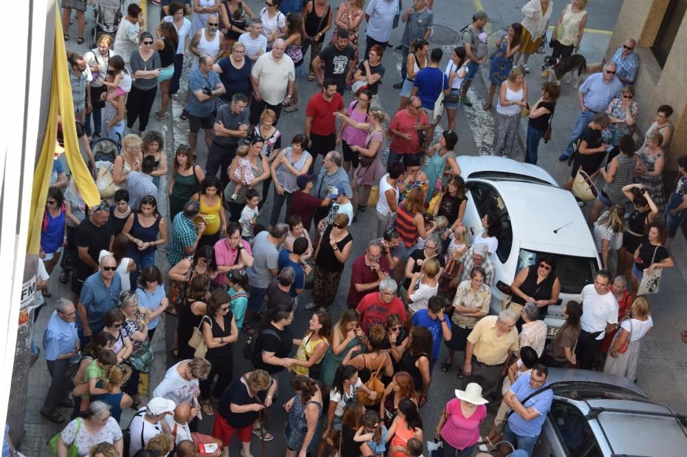 Protesta de l'Associació Pro Disminuïts del Berguedà