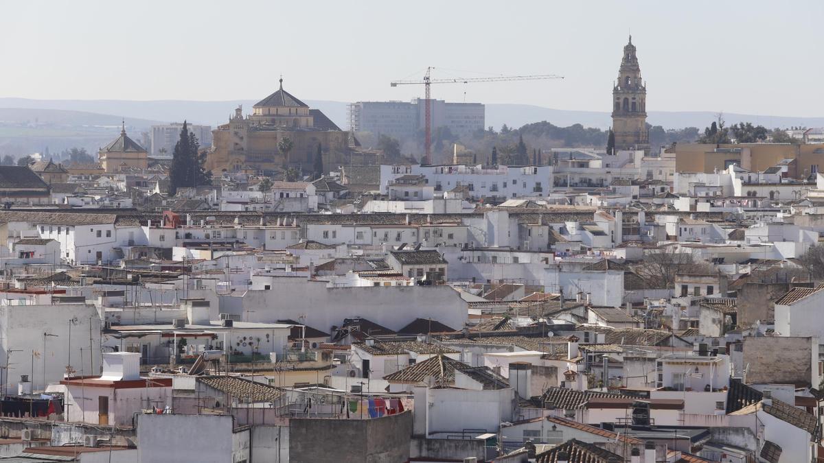 Vista de Córdoba desde la torre de San Lorenzo.