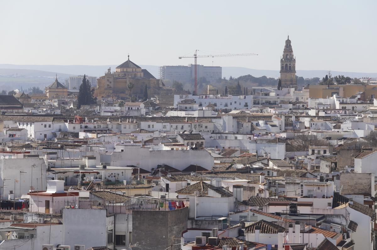 Vista de Córdoba desde la torre de San Lorenzo.