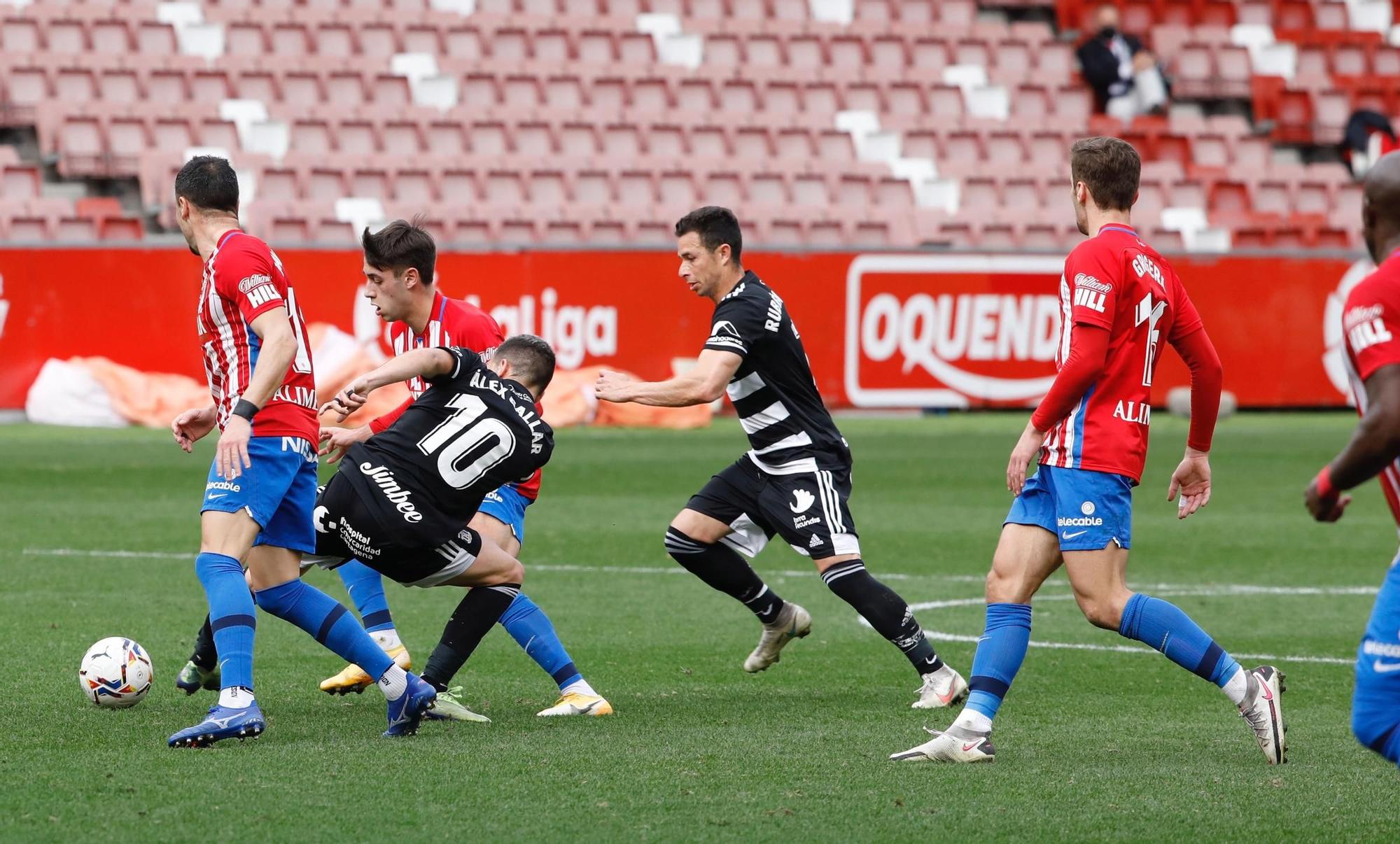 Sporting - Cartagena, en imágenes