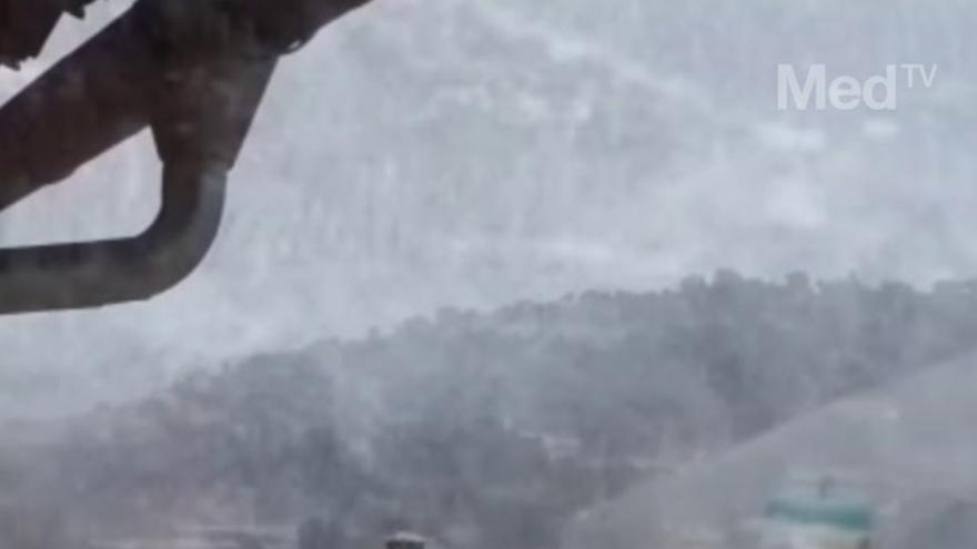 Primeras nevadas en la provincia de Castellón