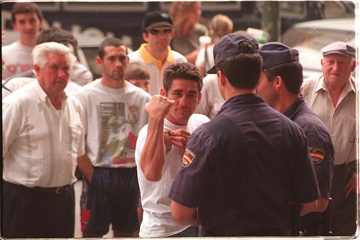 Poli Díaz, en una imatge del 2001, a Madrid. Poli Díaz, en una imatge del 2001, a Madrid.