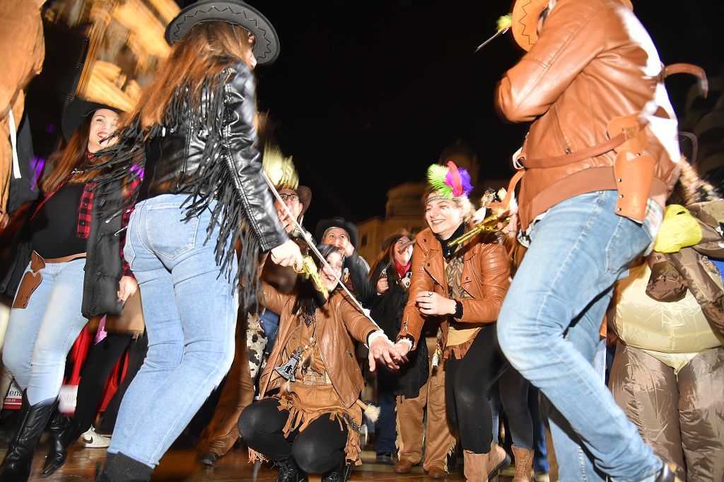 Las imágenes del pregón de 'El Sevilla' para dar comienzo al Carnaval de Cartagena 2023