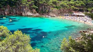 La Cala dAiguablava de Begur.