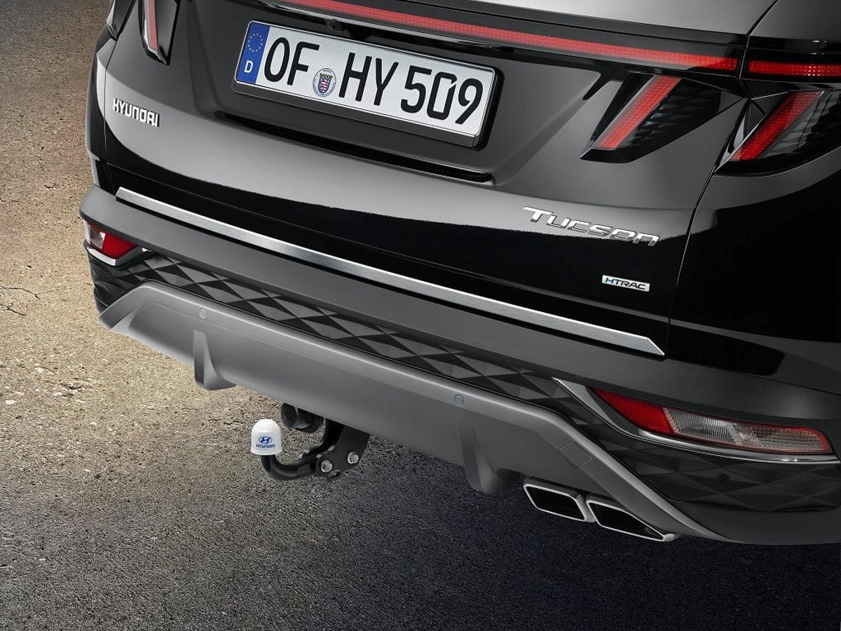 Enganche de remolque para el Hyundai Tucson.
