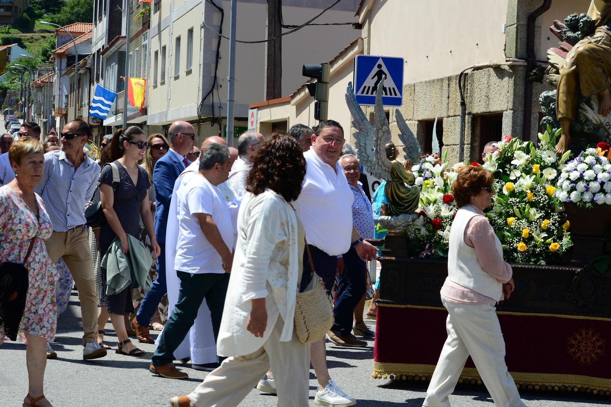 Las celebraciones en honor a la Virgen del Carmen en O Morrazo. La procesión en Bueu