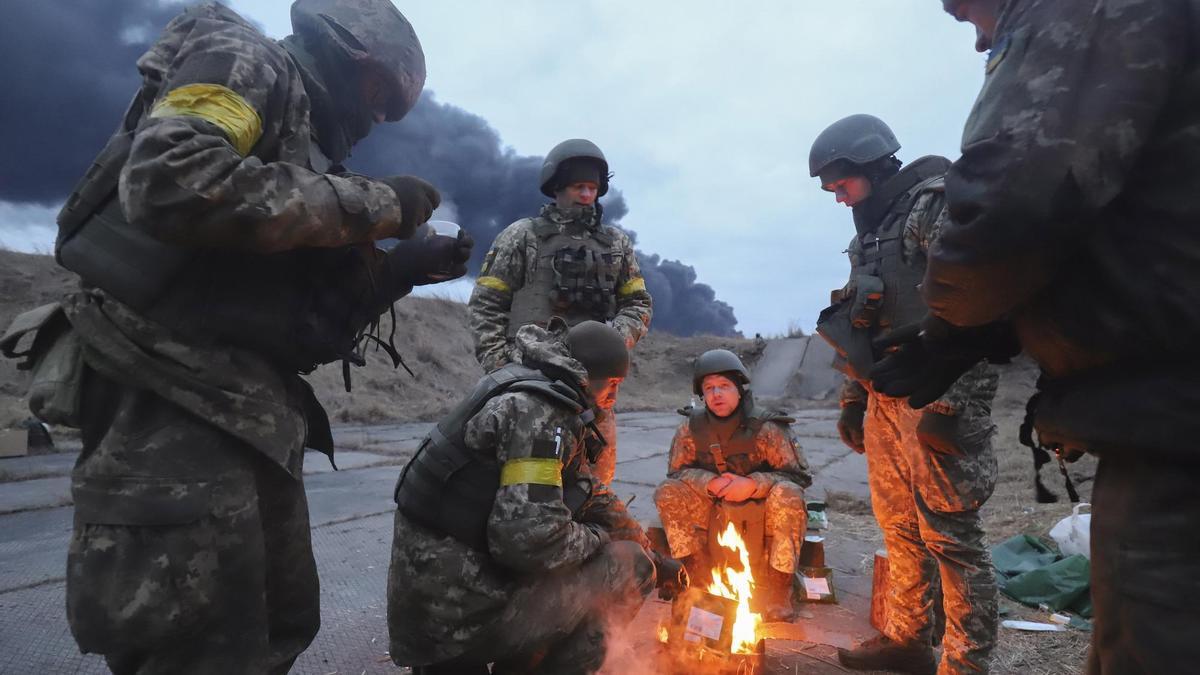 Voluntarios extranjeros legion internacional defensa territorial