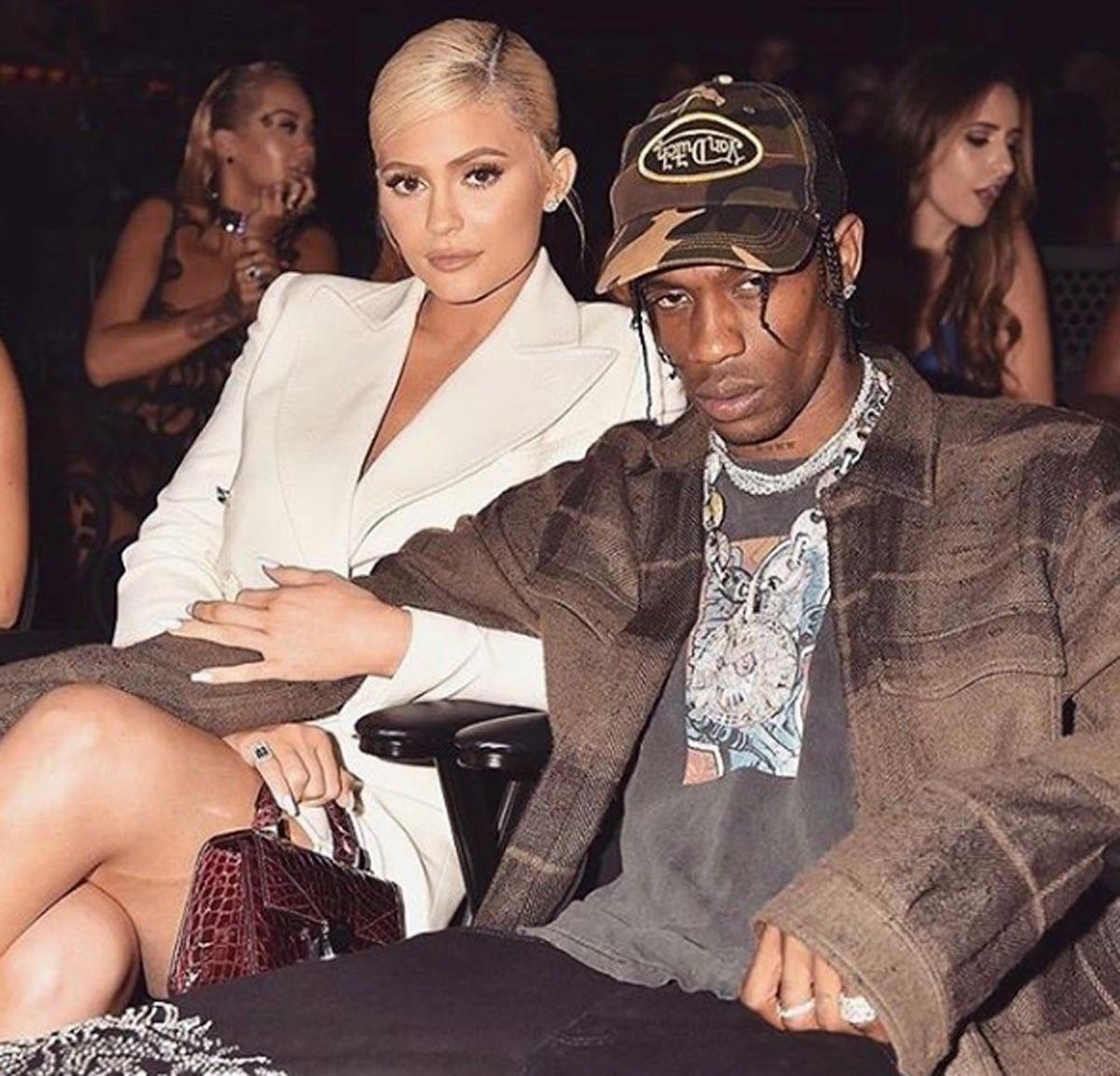 Kylie Jenner y Travis Scott en los MTV Video Music Awards