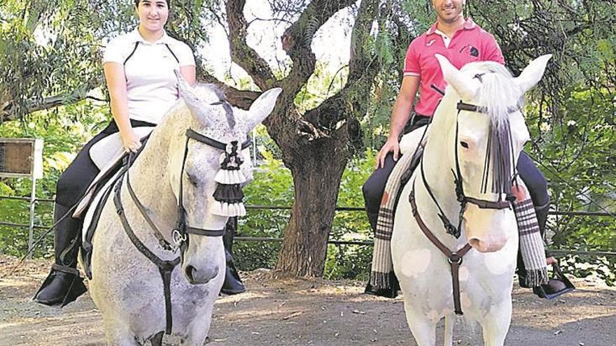 Una amazona de 16 años en la Entrada de Segorbe