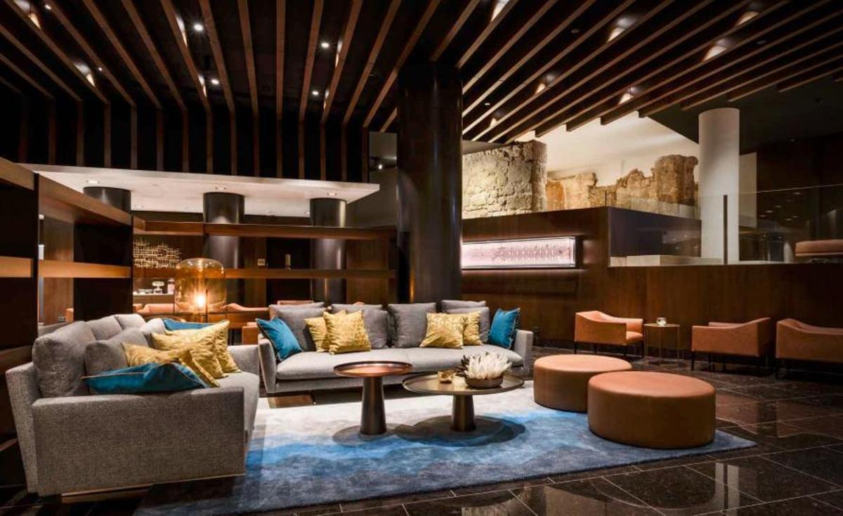 El interior del hotel Áurea Museum