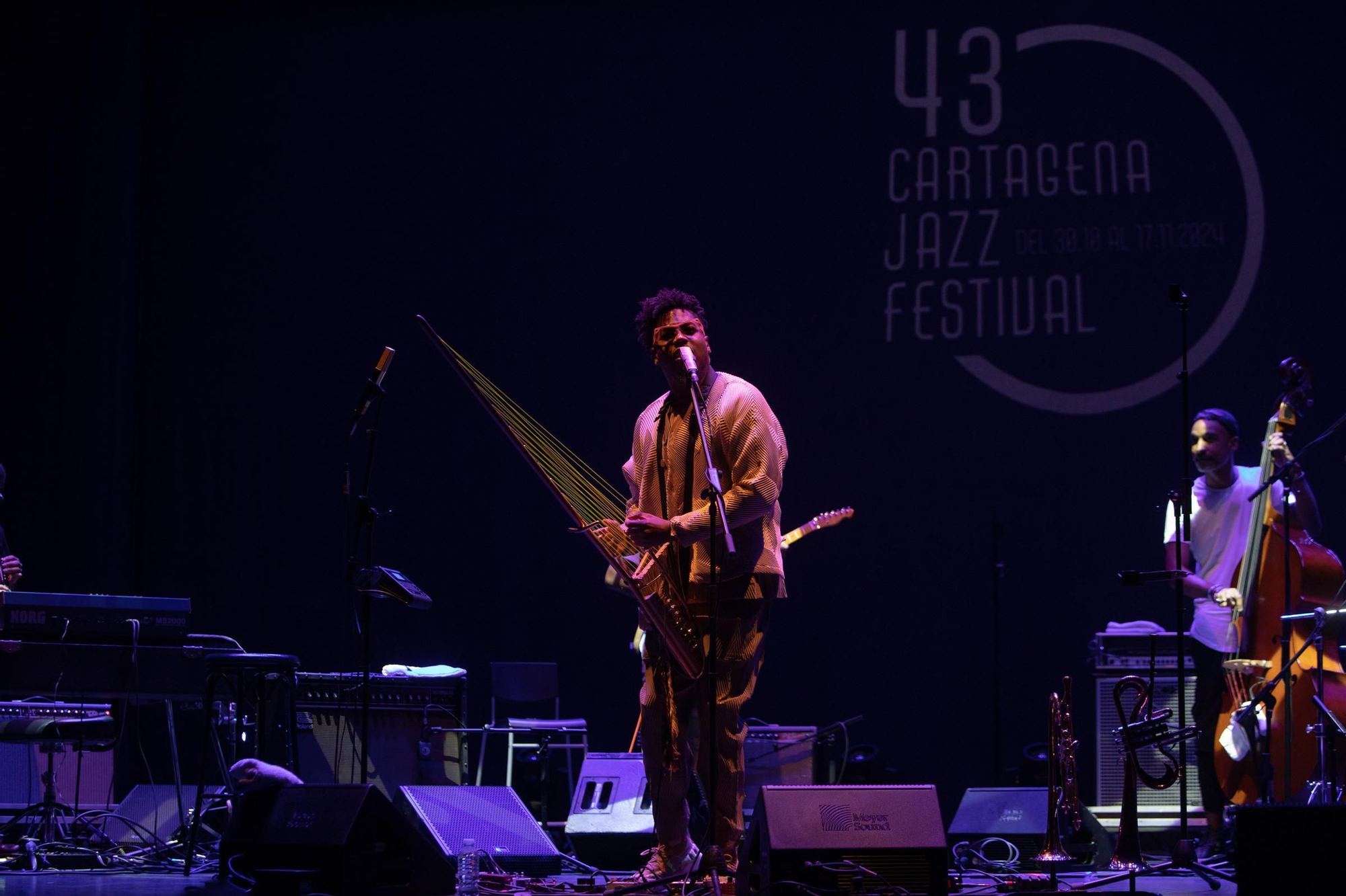 El concierto de Chief Adjuah en el Cartagena Jazz Festival, en directo