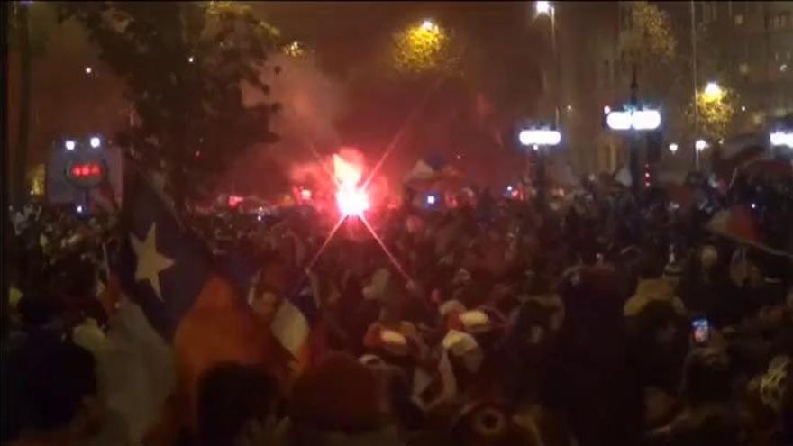 Chile celebra ya su segunda Copa América consecutiva ante Argentina