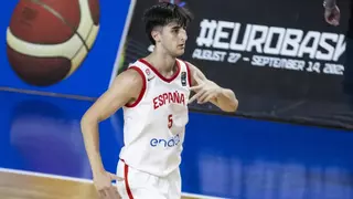 Lucas Langarita brilla en la segunda derrota de España en el Eurobasket U20