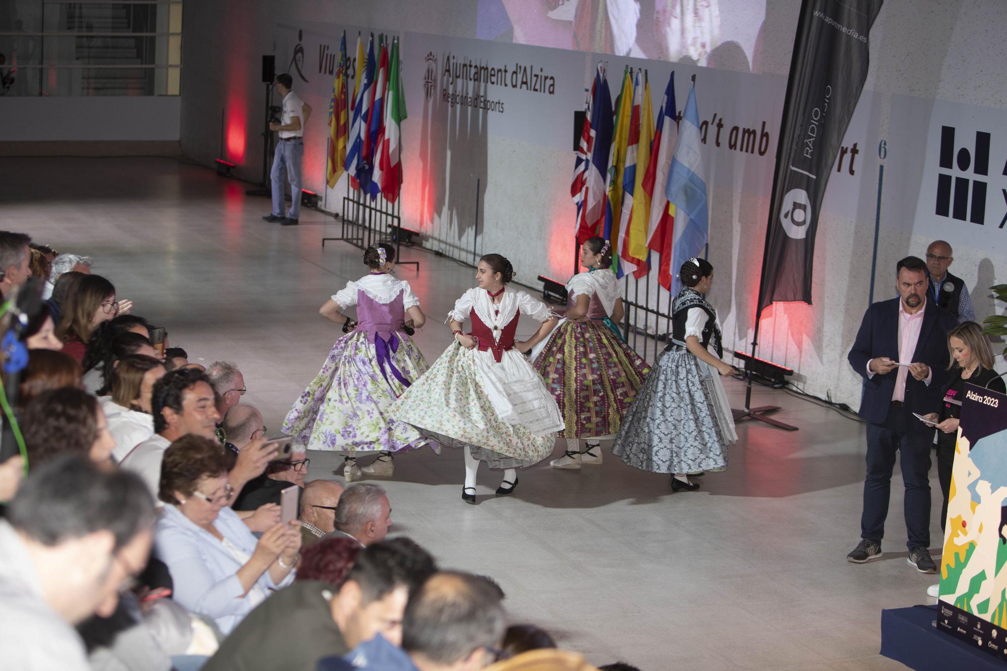 Las mejores imágenes de la gala inaugural del Mundial de Pilota de Alzira