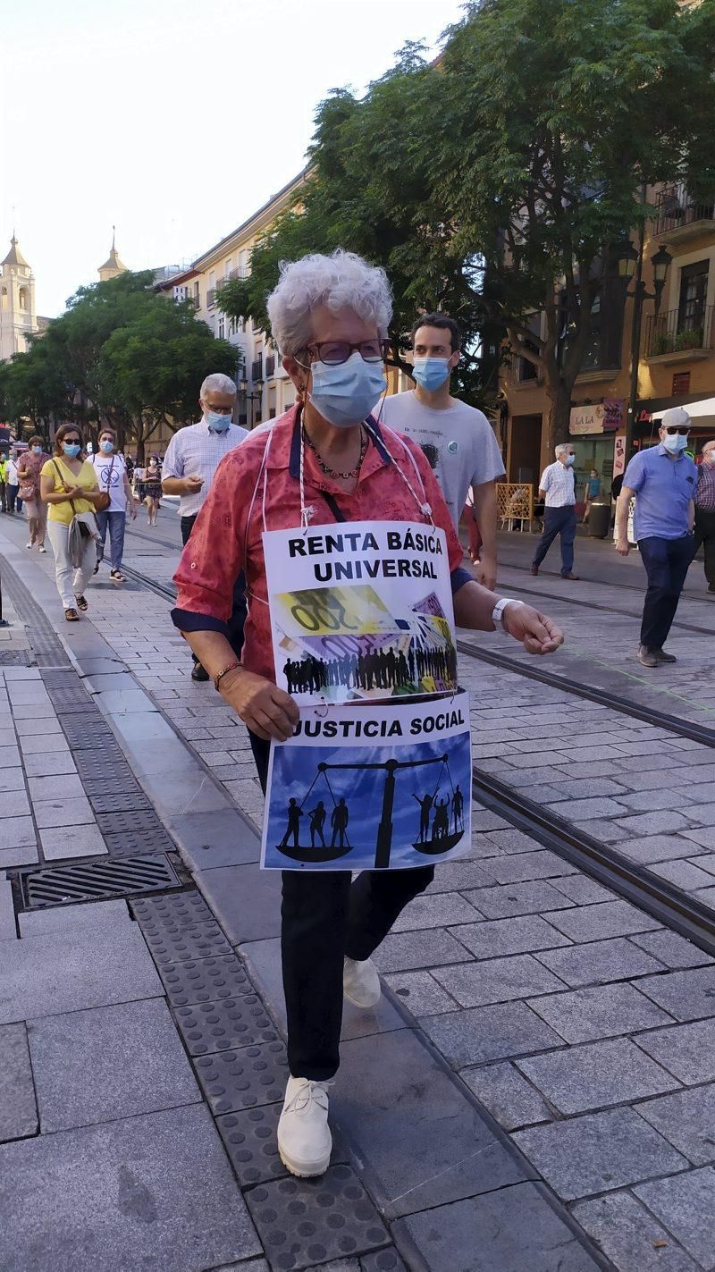 Manifestación en contra del hospital privado