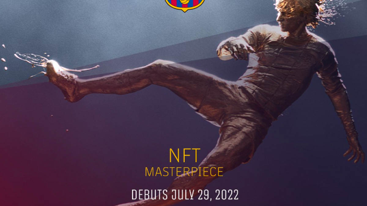 El primer NFT del Barça.