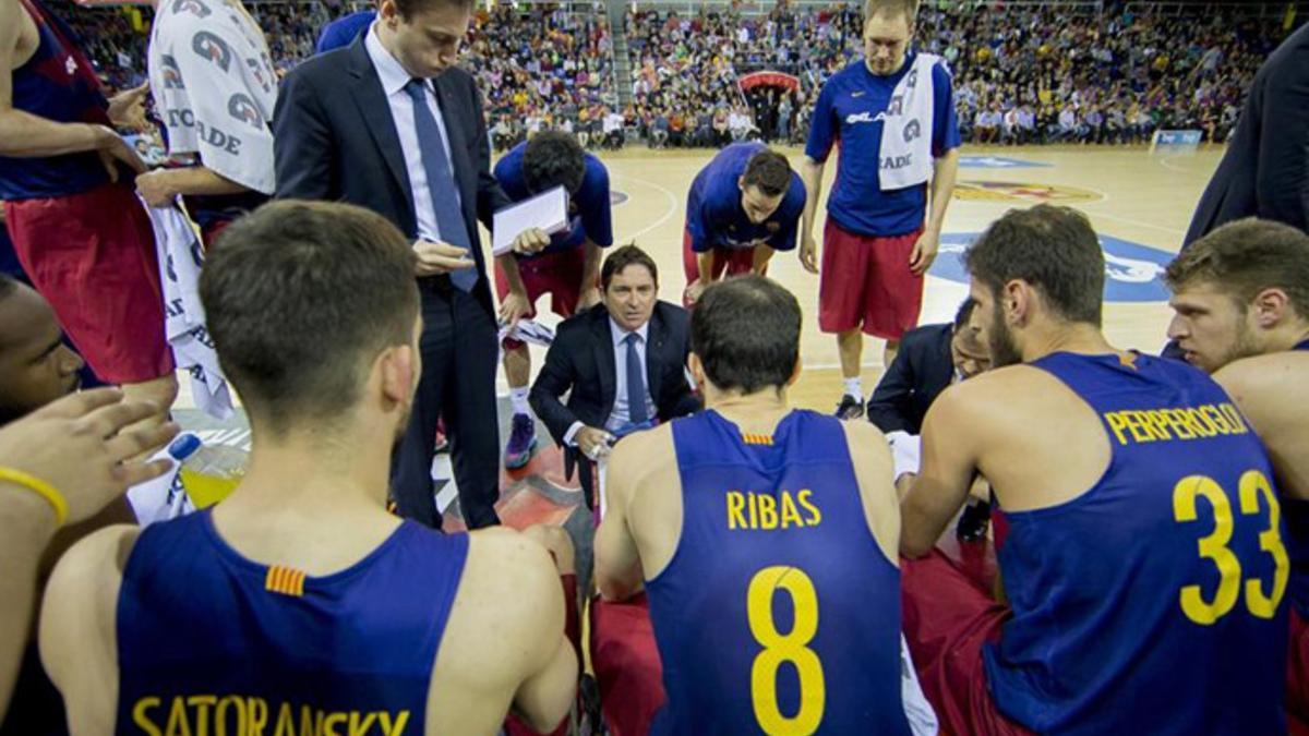 Xavi Pascual y el Barça Lassa acaban la fase regular como líderes de la Liga Endesa