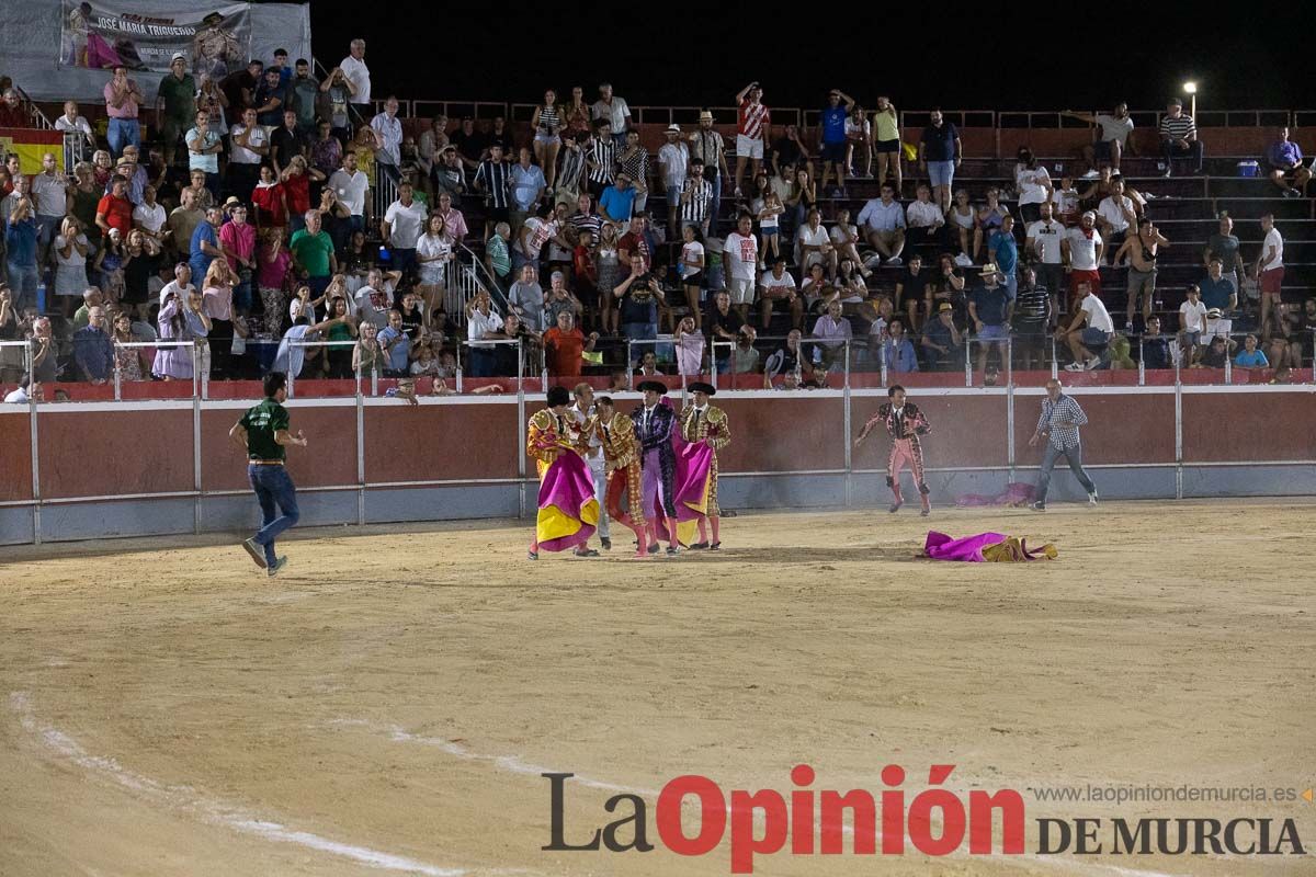 Primera novillada de Calasparra: José Antonio Lavado, Miguelito y José María Trigueros