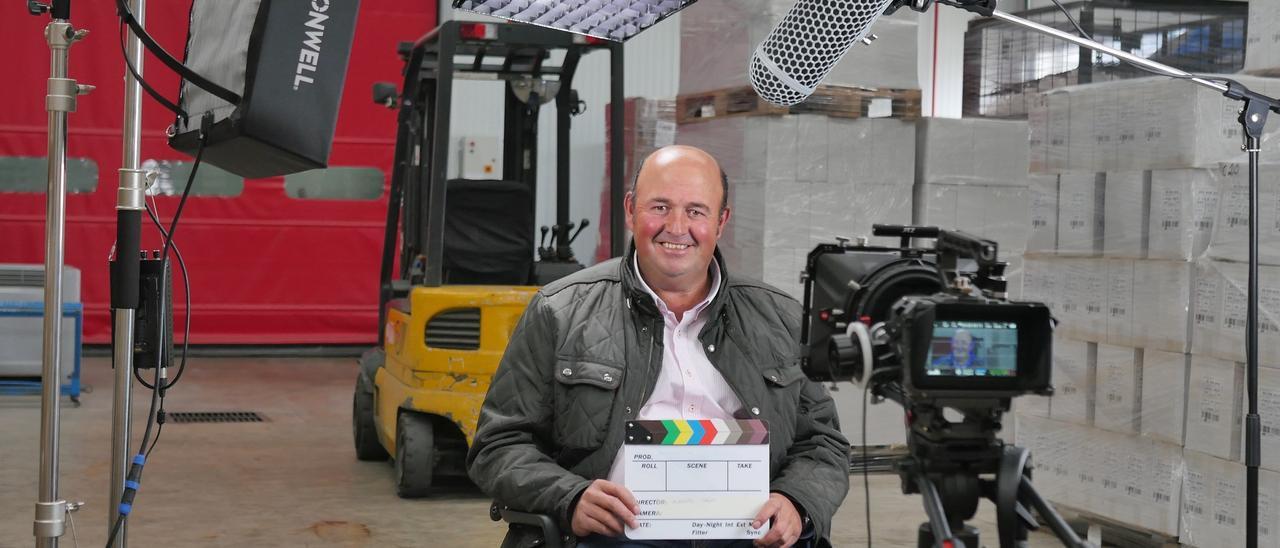 Eusebio Perez, agricultor que aparece en el documental