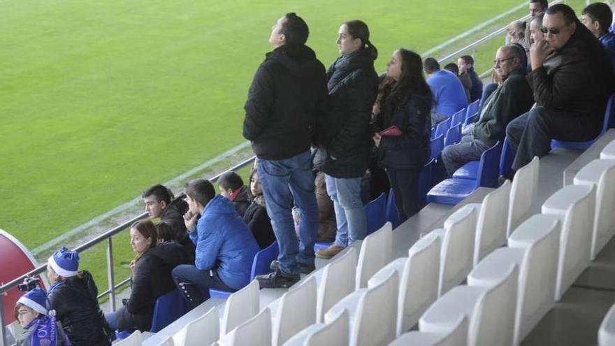 Medio centenar de aficionados en Abegondo