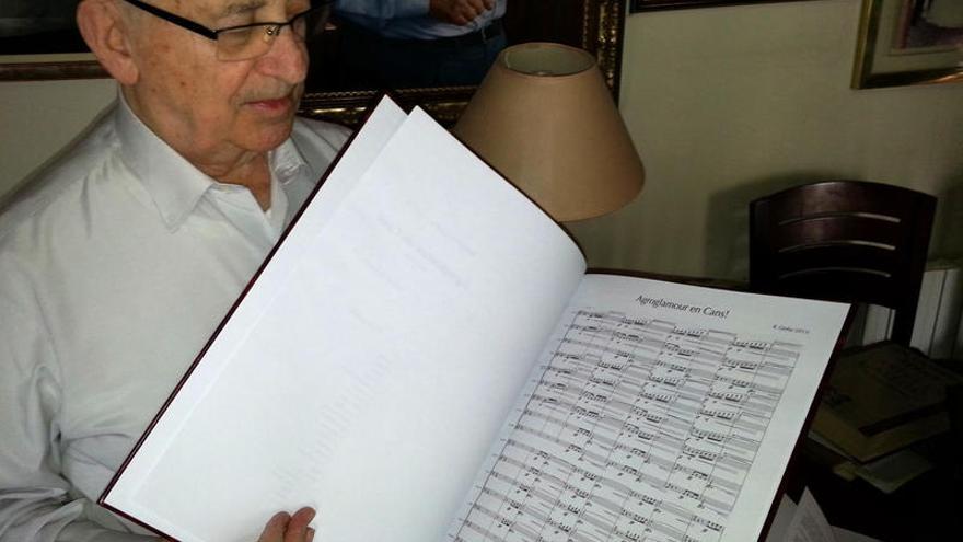 El compositor Rogelio Groba crea una pieza inédita para el Festival de Cans