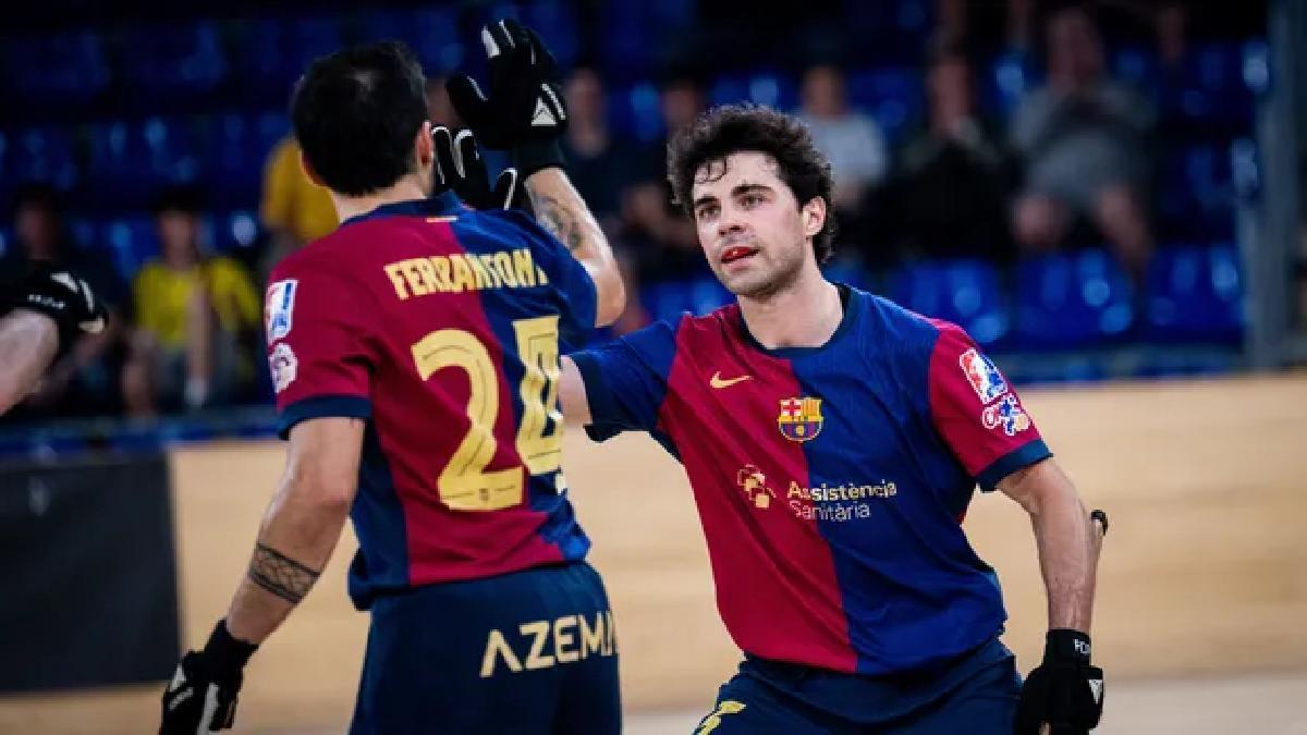 El Barcelona se impuso al Pas Alcoi en el primer partido durante la tanda de penaltis