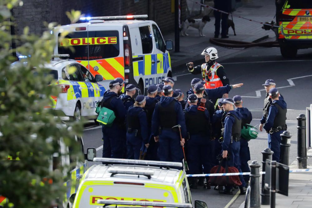 Diversos ferits per una explosió al metro de Londres