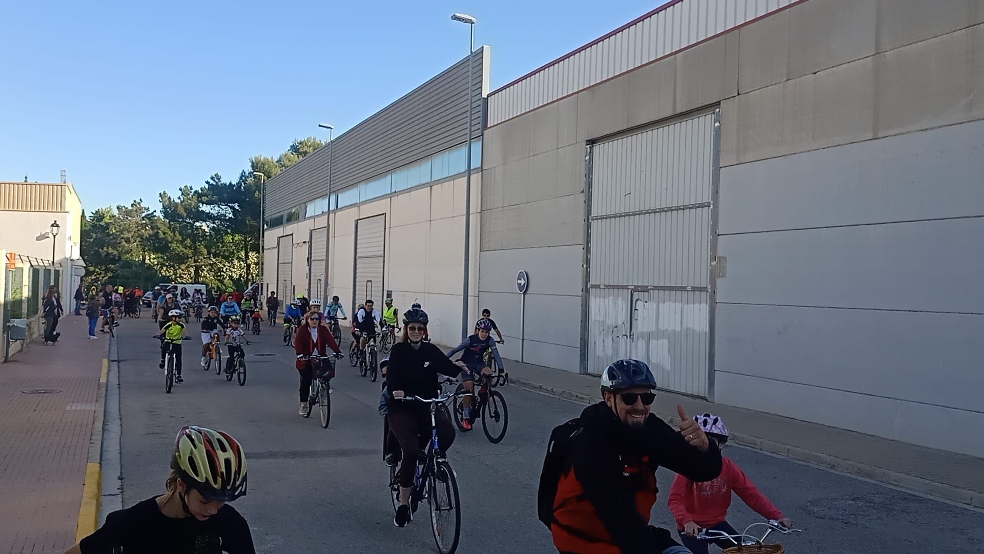 Dia de la natura y la Volta en la bici en l'Alqueria de la Comtessa