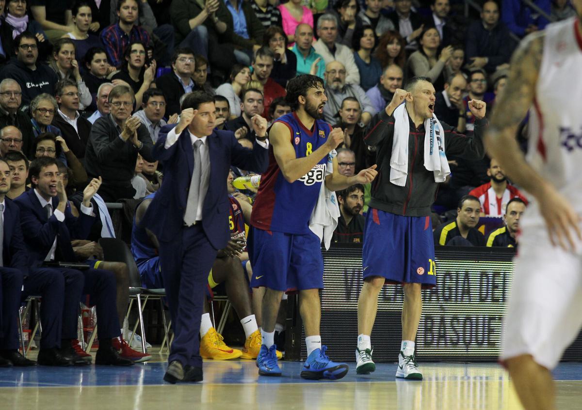 Sada y Jasikevicius, durante la primera etapa de Pascual
