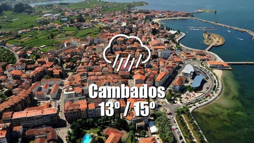 El tiempo en Cambados: previsión meteorológica para hoy, miércoles 15 de abril