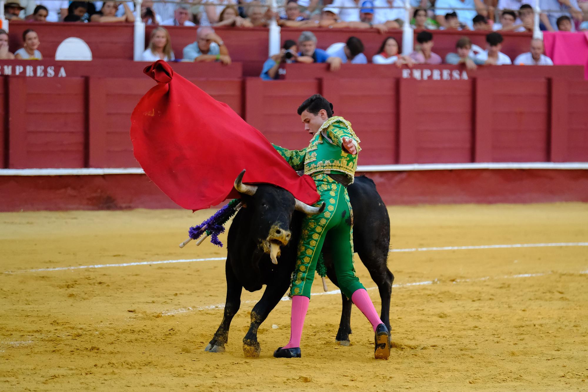 Toros en la Feria I Séptima corrida de abono en la Malagueta