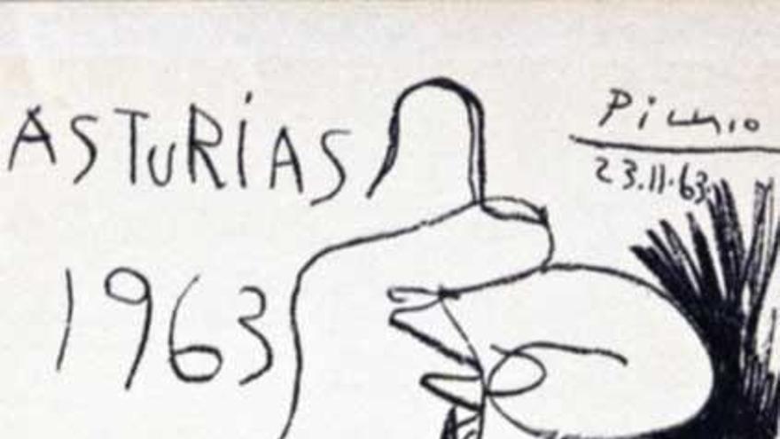 La obra que Picasso dedicó a las movilizaciones de los mineros asturianos.