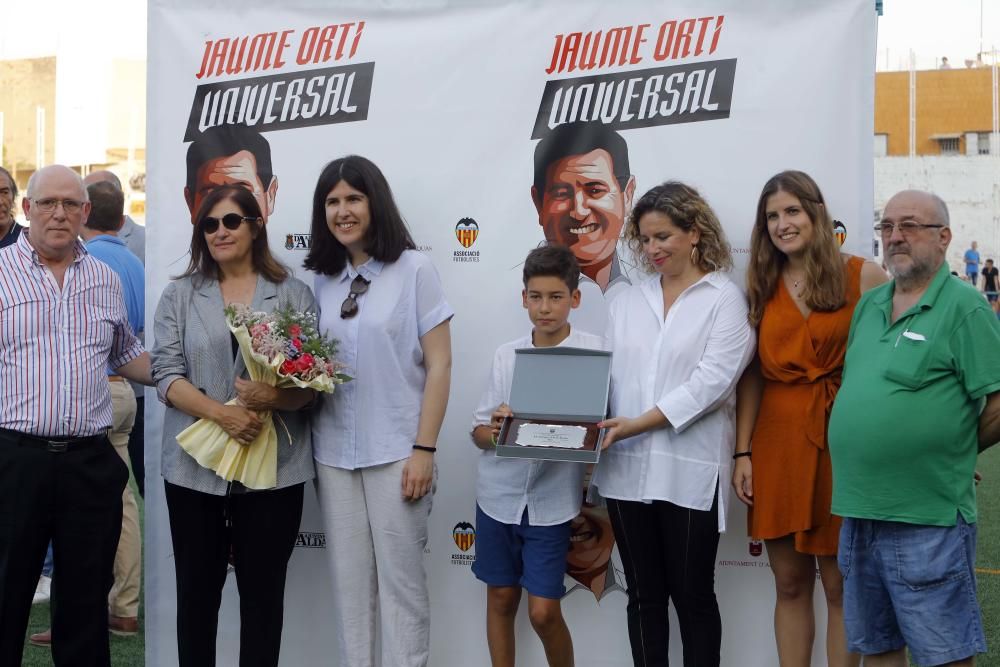 Homenaje a Jaume Ortí en Aldaia