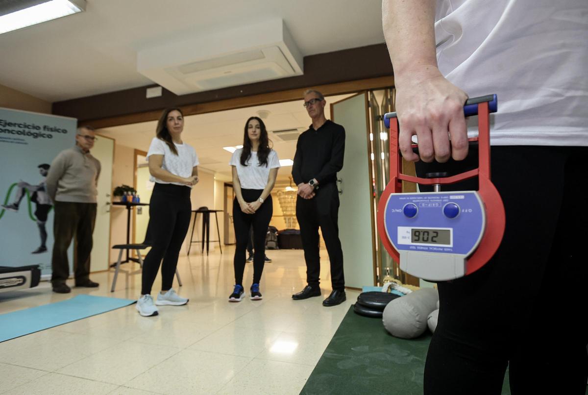 Primer gimnasio oncológico de la provincia de Alicante